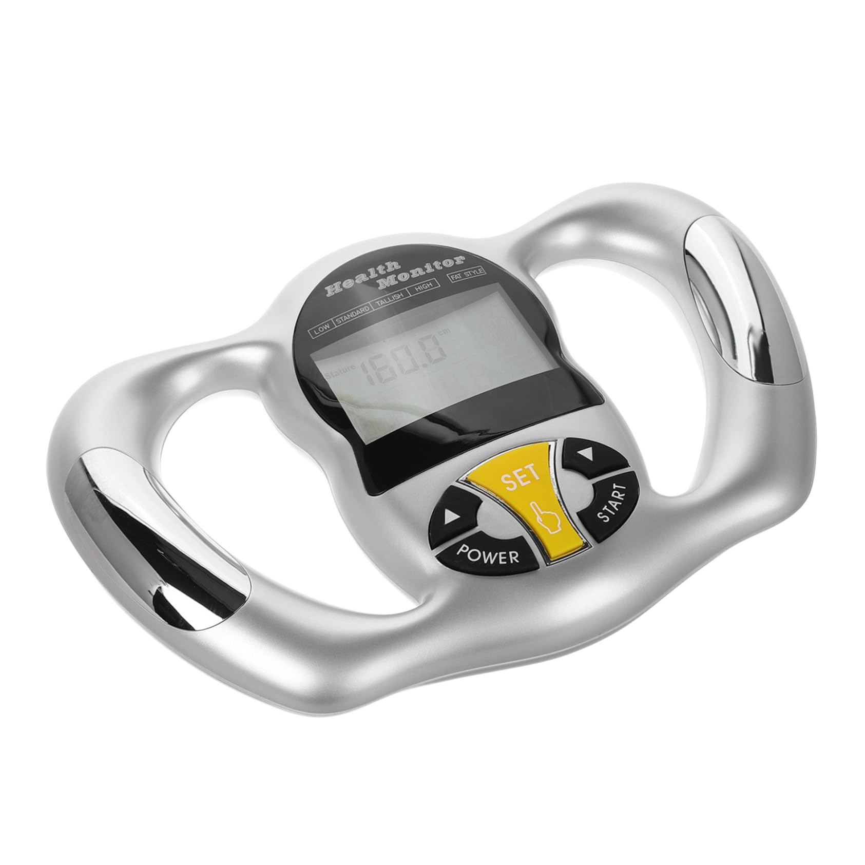 Medidor de Grasa Corporal Portátil Pantalla Lcd y Bmi