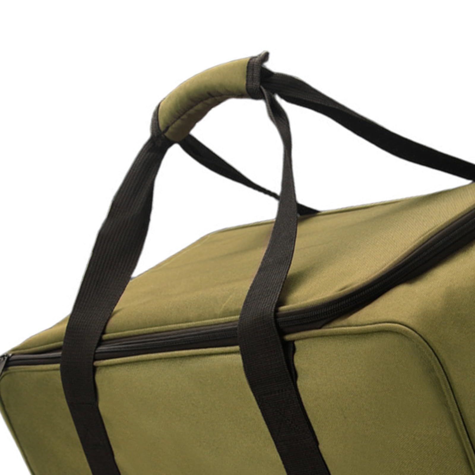 Bolsa de utensilios de cocina para camping, contenedor de almacenamiento de estufa de gran capacidad con separadores ajustables, resistente al agua, 600D Oxford para utensilios de cocina al