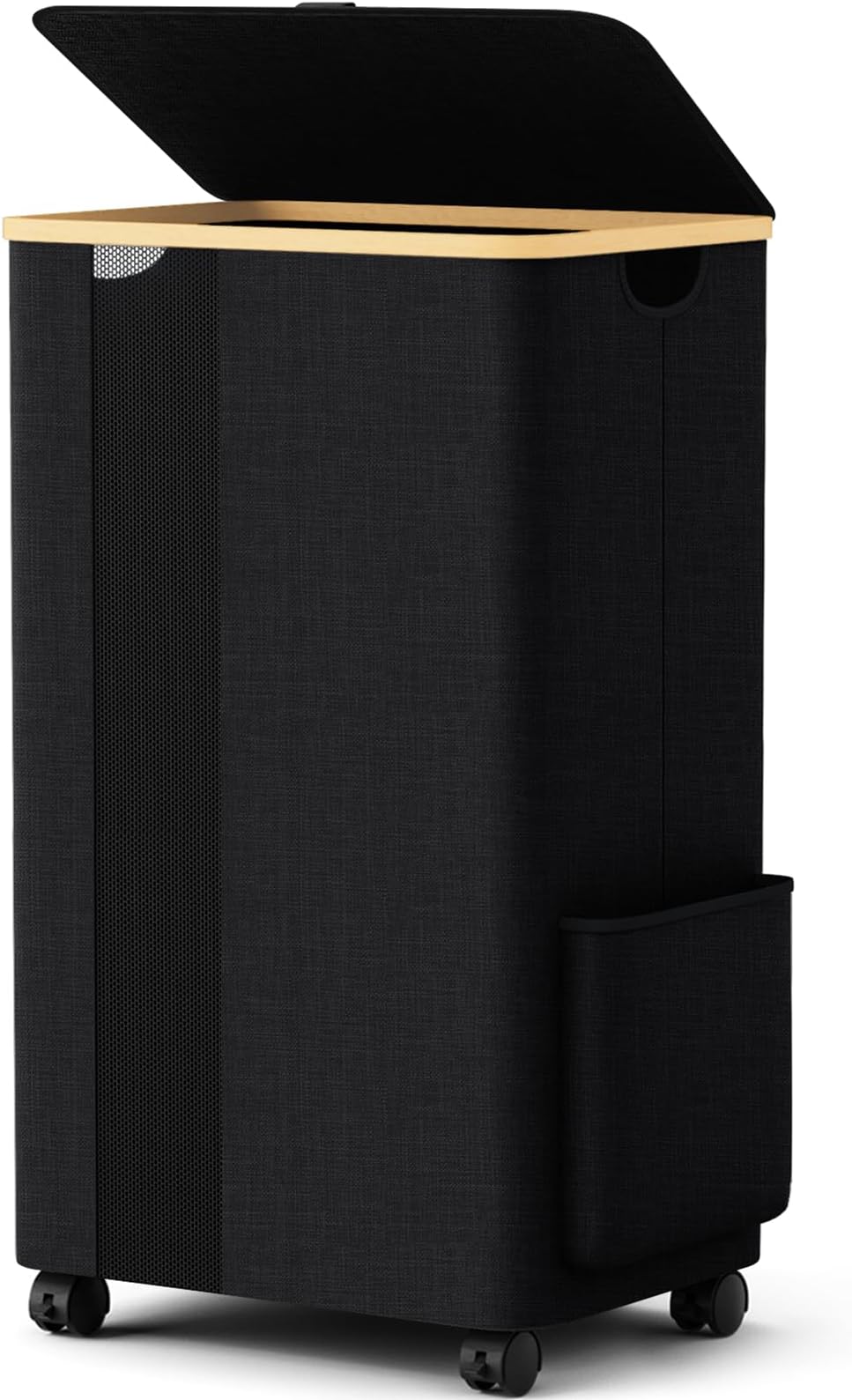 BlissTotes Laundry Baskets 100L Black1