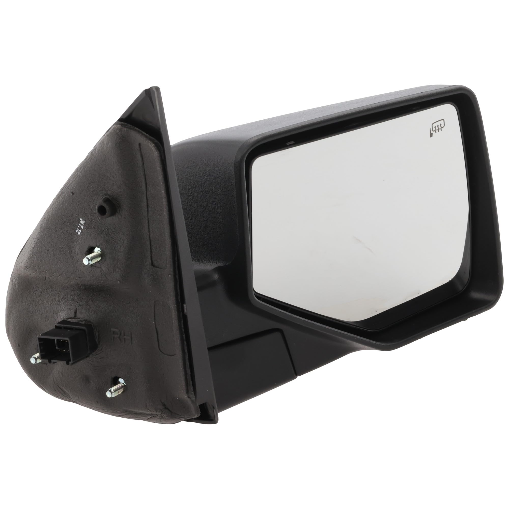 - JC Whitney Passenger Side Power Heated Mirror for Ford Explorer Mercury Mountaineer 2006-2010 with Puddle Lamp Textured JFD98ER
