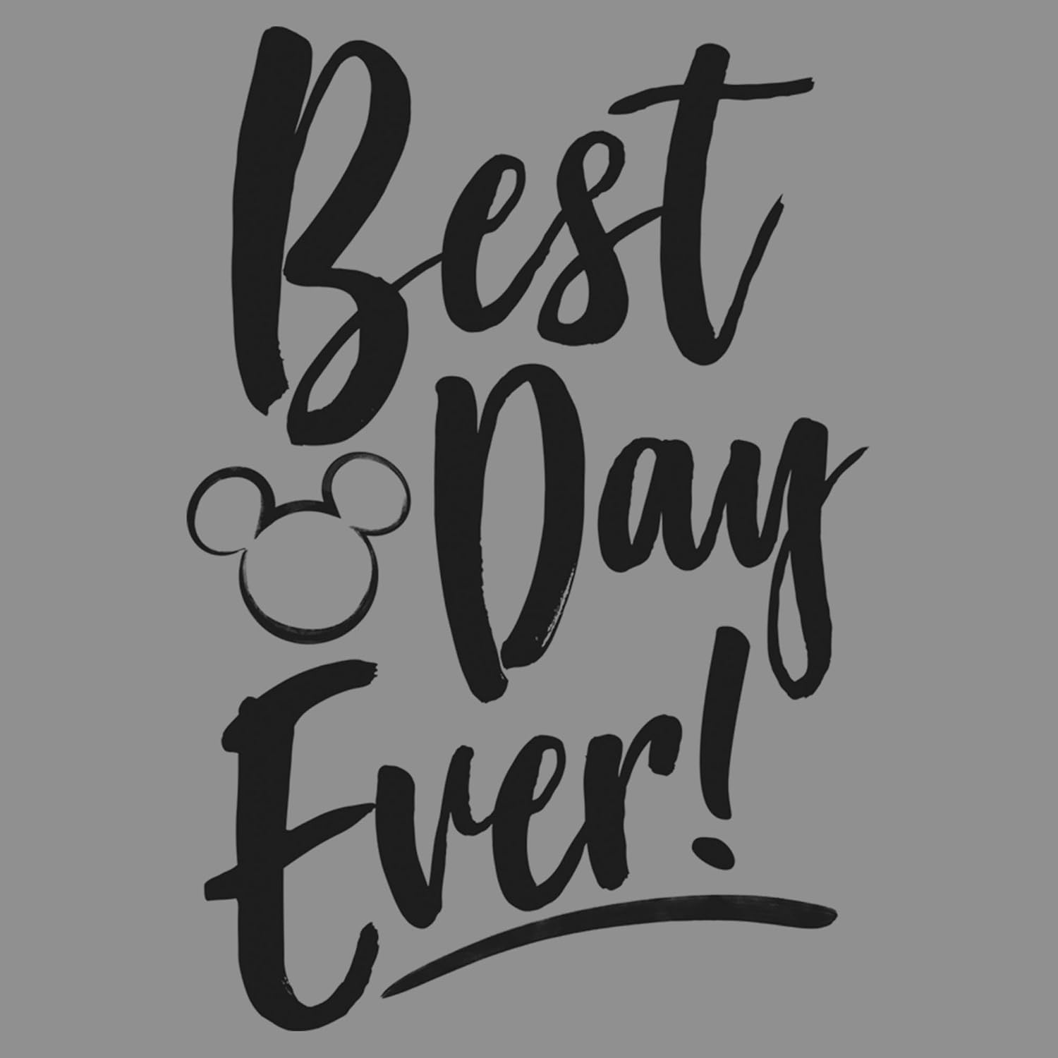 Women's Mickey & Friends Best Day Ever Racerback Tank Top - Image 2