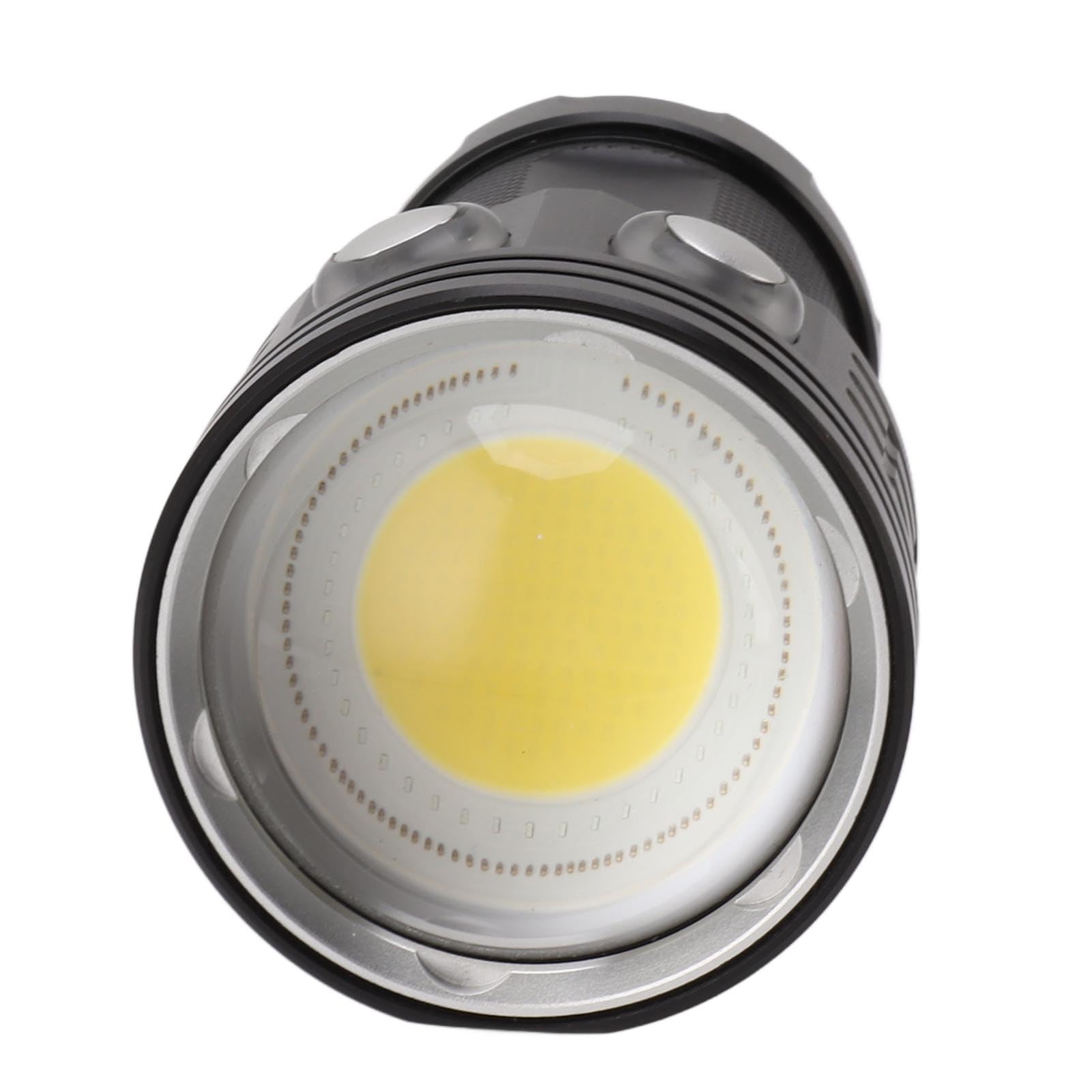 Torcia subacquea professionale impermeabile IPX8 da 10000 lm, luce di riempimento rossa e blu, 100 m