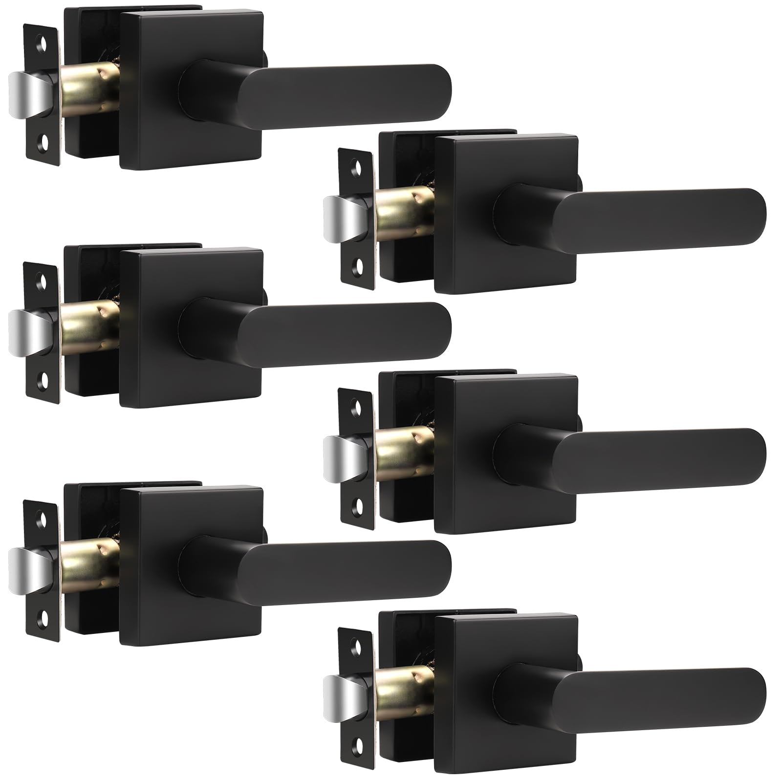 Matte Black Door Handles - Durable & Easy Install -20 Matte Black Door Handles - Durable & Easy Install -20