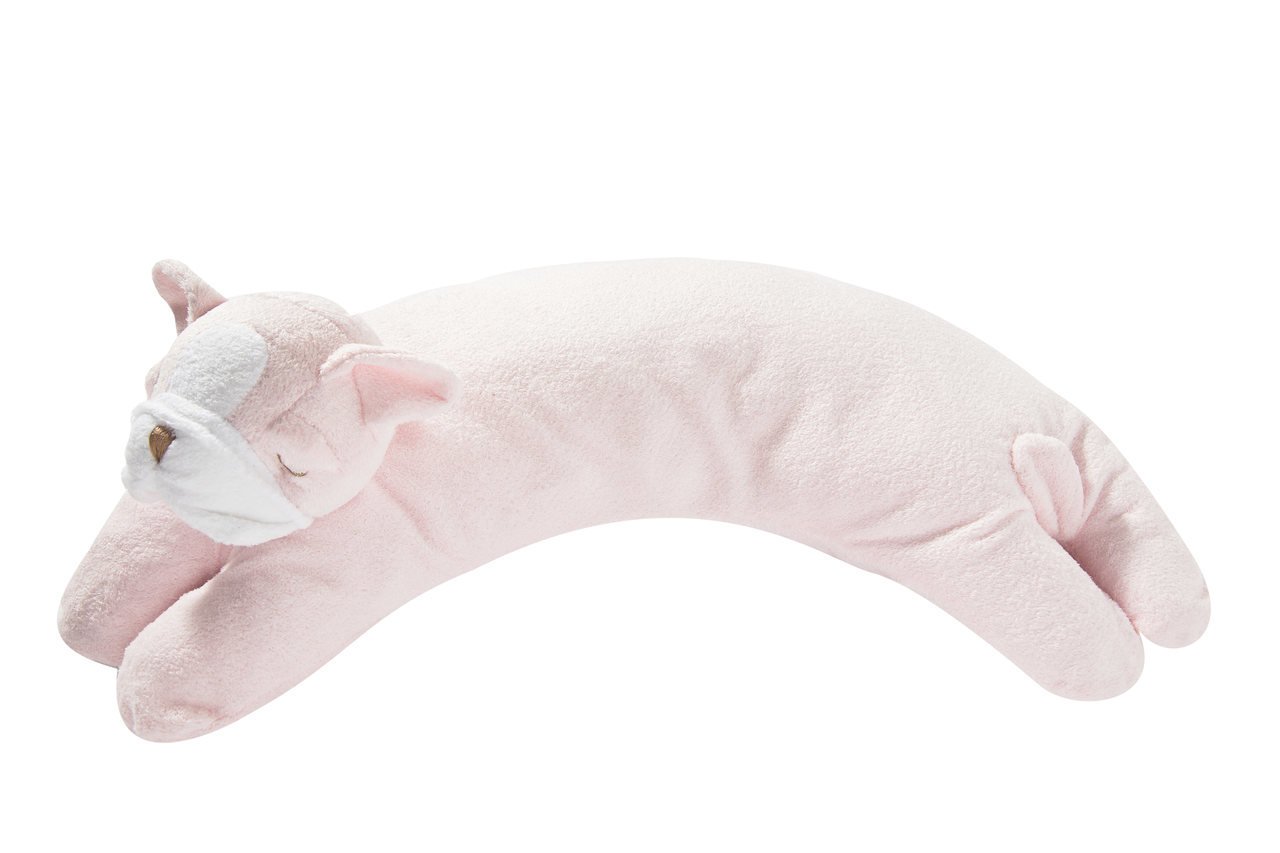Angel Dear Pillow, Pink Bulldog Baby