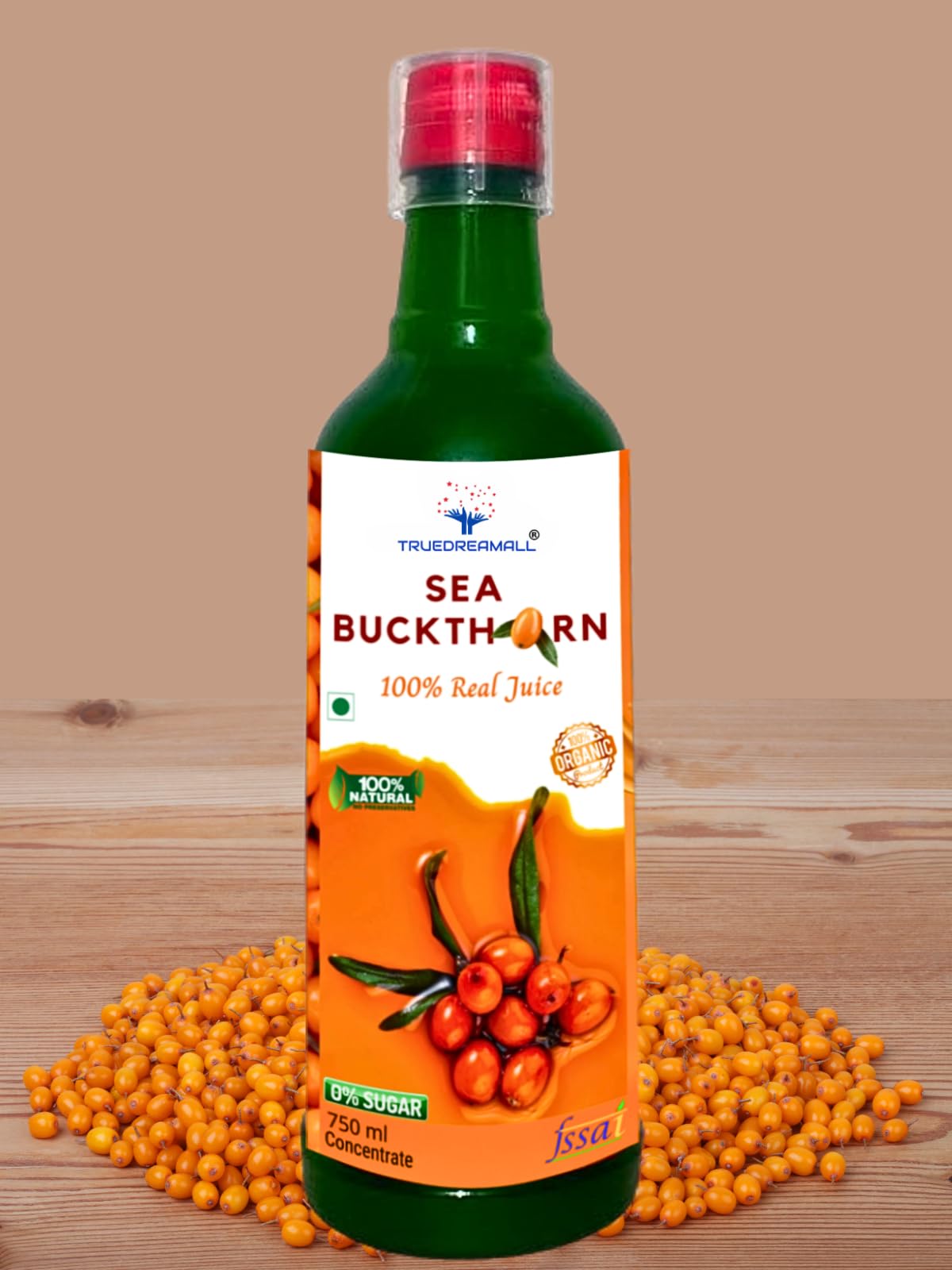 See full amazon price history chart for TRUEDREAMALL SEA BUCKTHORN BERRY JUICE- No Added Colour or Flavor, with Pure Sea Buckthorn Pulp, 100% Natural & Organic Juice (750 ml) Concentrate TRUEDREAMALL SEA BUCKTHORN BERRY JUICE- No Added Colour or Flavor, with Pure Sea Buckthorn Pulp, 100% Natural & Organic Juice (750 ml) Concentrate (B0CVC87QC8) Amazon Price History, Amazon Price Tracker