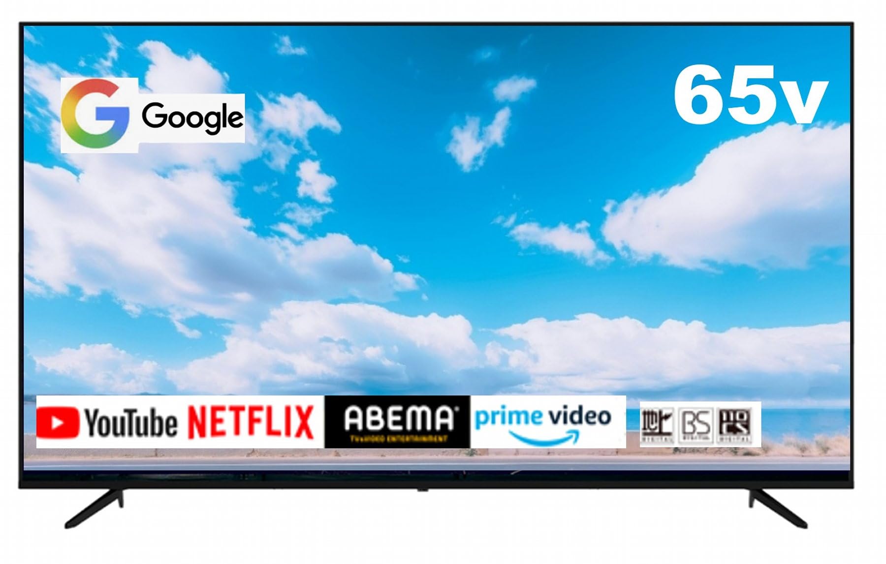 Amazon | アペックス 65型 4K対応Googleテレビ ウルトラHD/ダブル