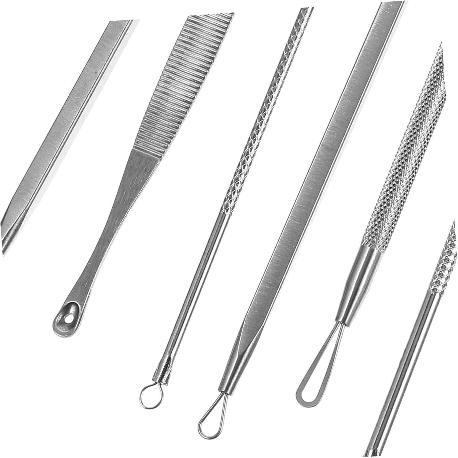 VALICLUD 1 Set Blackhead Removal Tools Professional Reusable Needle Kit for Blackhead and Whitehead Extraction Non Slip Design for Comfortable Grip image 3