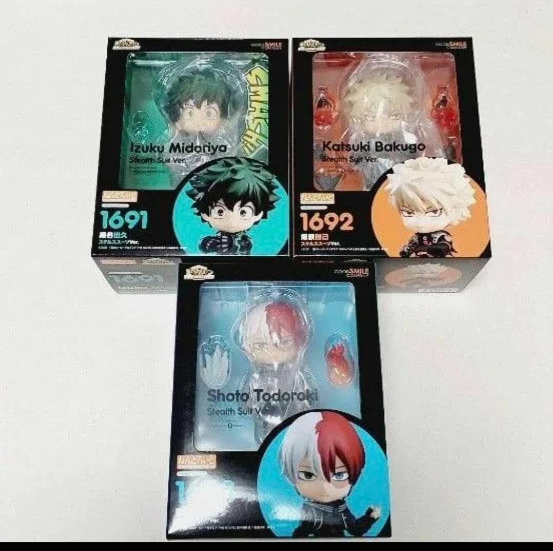 Amazon.co.jp | ねんどろいど ヒロアカ グッスマ フィギュアセット 