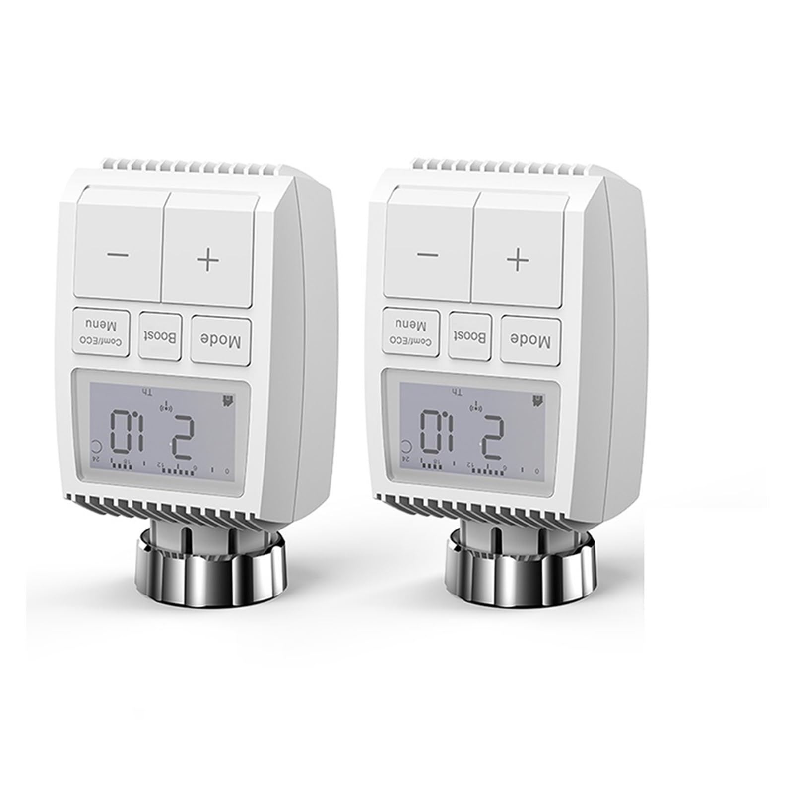 Termostato Digital, Actuador de radiador Inteligente Tuya Controlador válvula termostática programable, aplicación Vida Control Remoto Voz