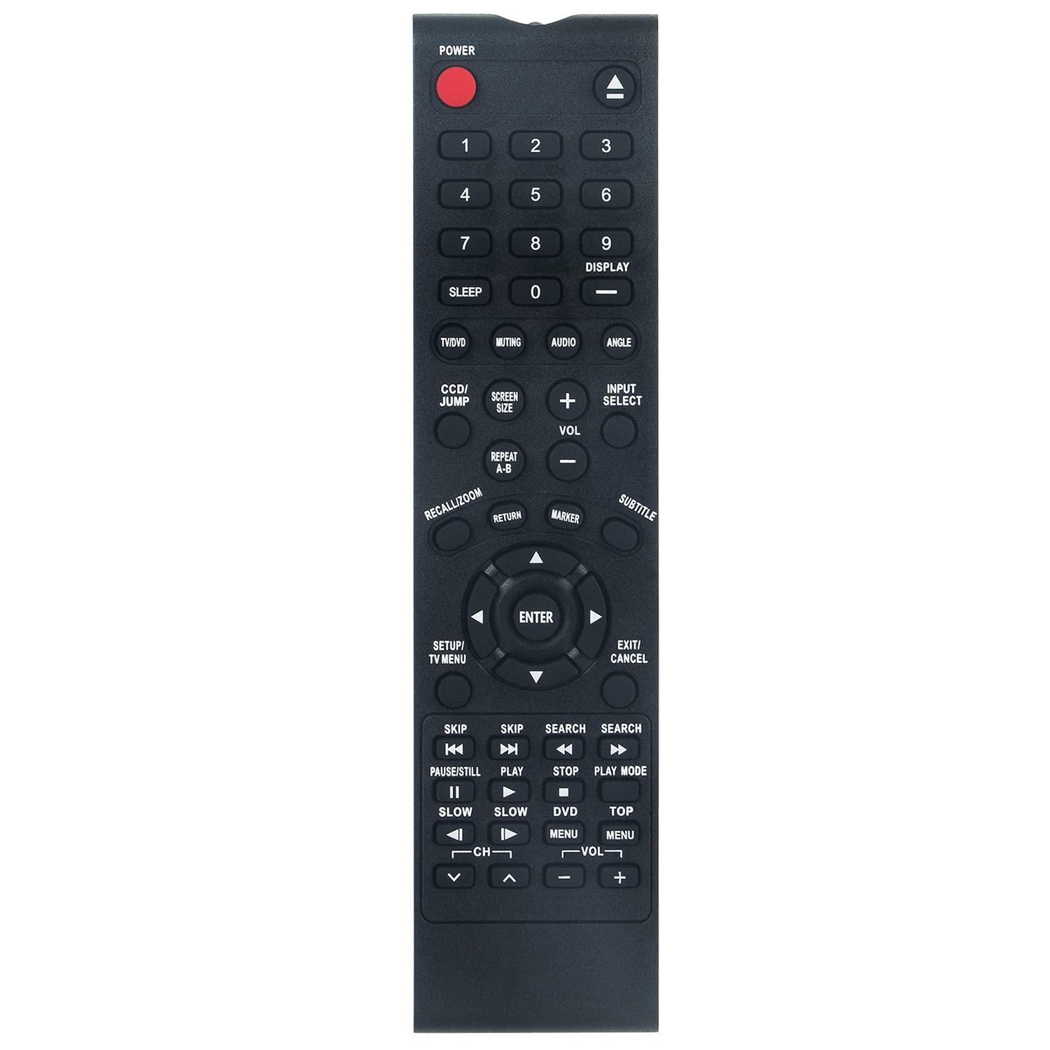 Telecomando Vocale ALLIMITY CT-8563 / RC45160 Sostitutivo Per TV JVC Smart: LT-43VA6900, LT-58VA8000, LT-65KQ800 E Altri