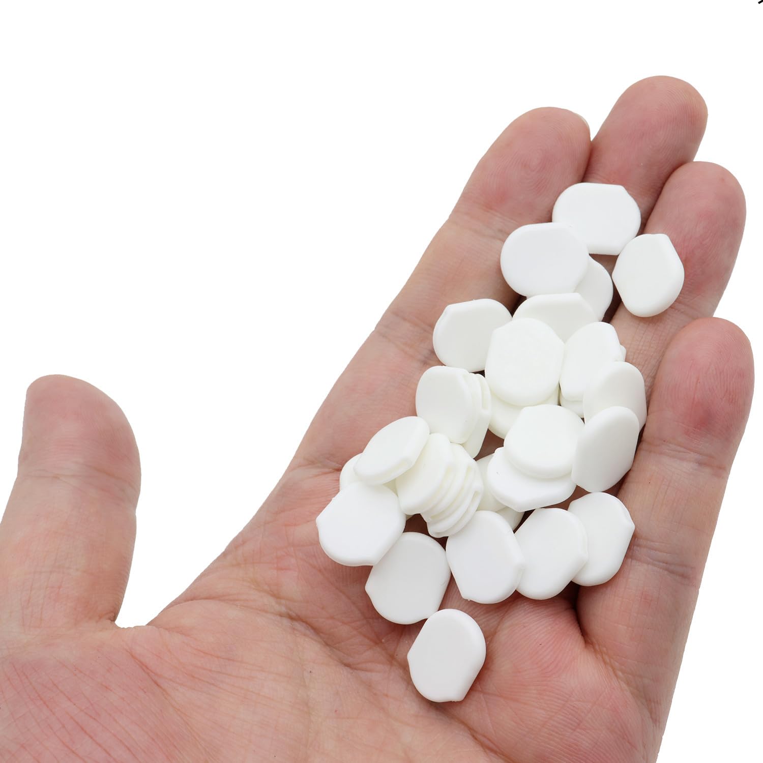 100 Cuscinetti In Silicone Per Orecchini - Antidolorifici E Comfortevoli