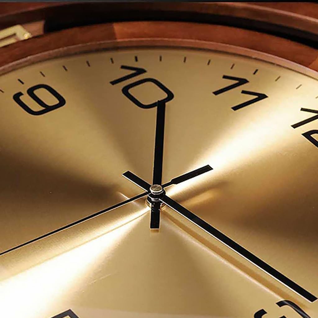 Orologio da parete Orologio da parete in stile cinese Orologio da parete atmosferico for la casa Orologio da parete leggero e lussuoso Orologio da ufficio sospeso senza punzonatura Reloj De Pared
