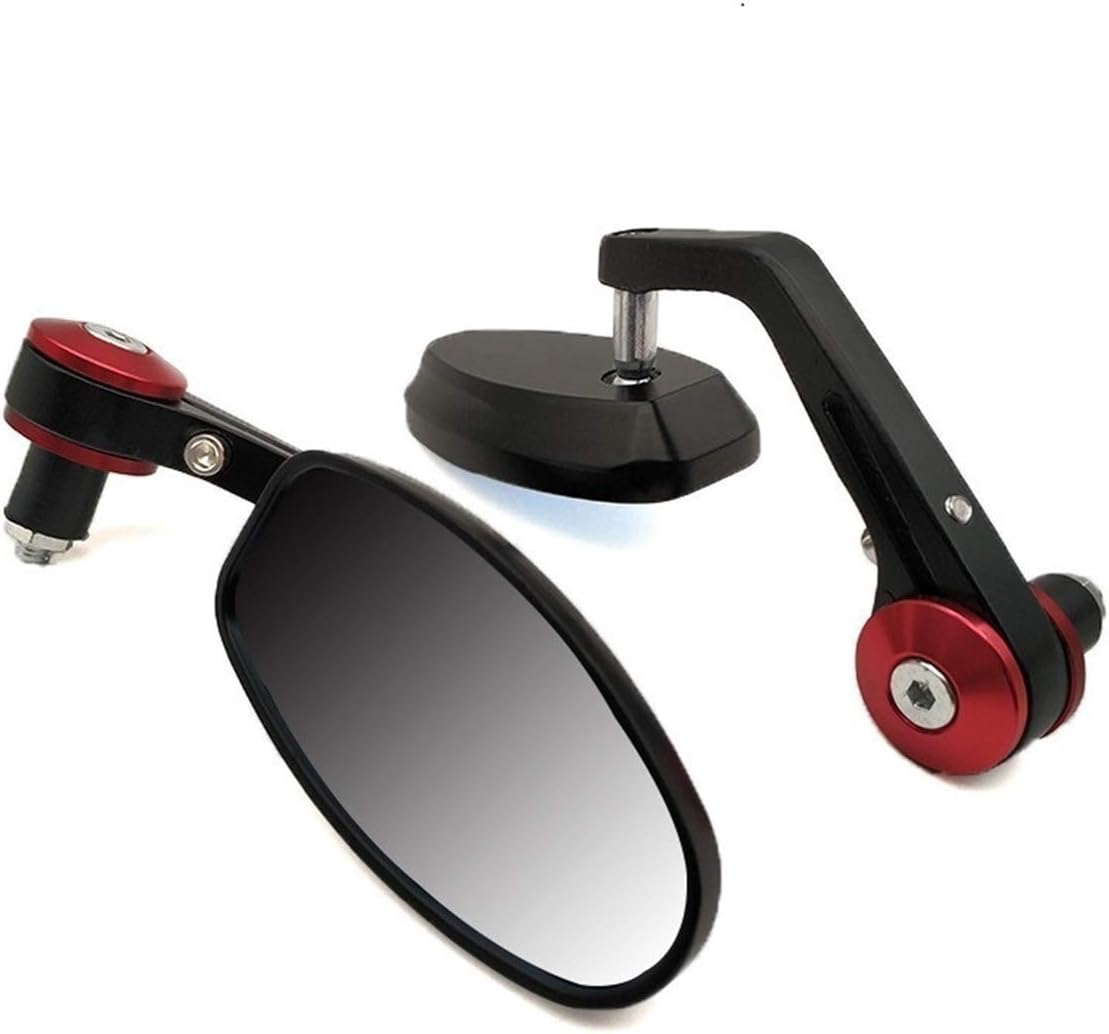 Universal motocicleta manillar extremo espejo retrovisor 78 "para Kawasaki ZZR600 Z900 Z650 VERSYS 1000 VulcanS 650cc Z750 espejo de motocicleta