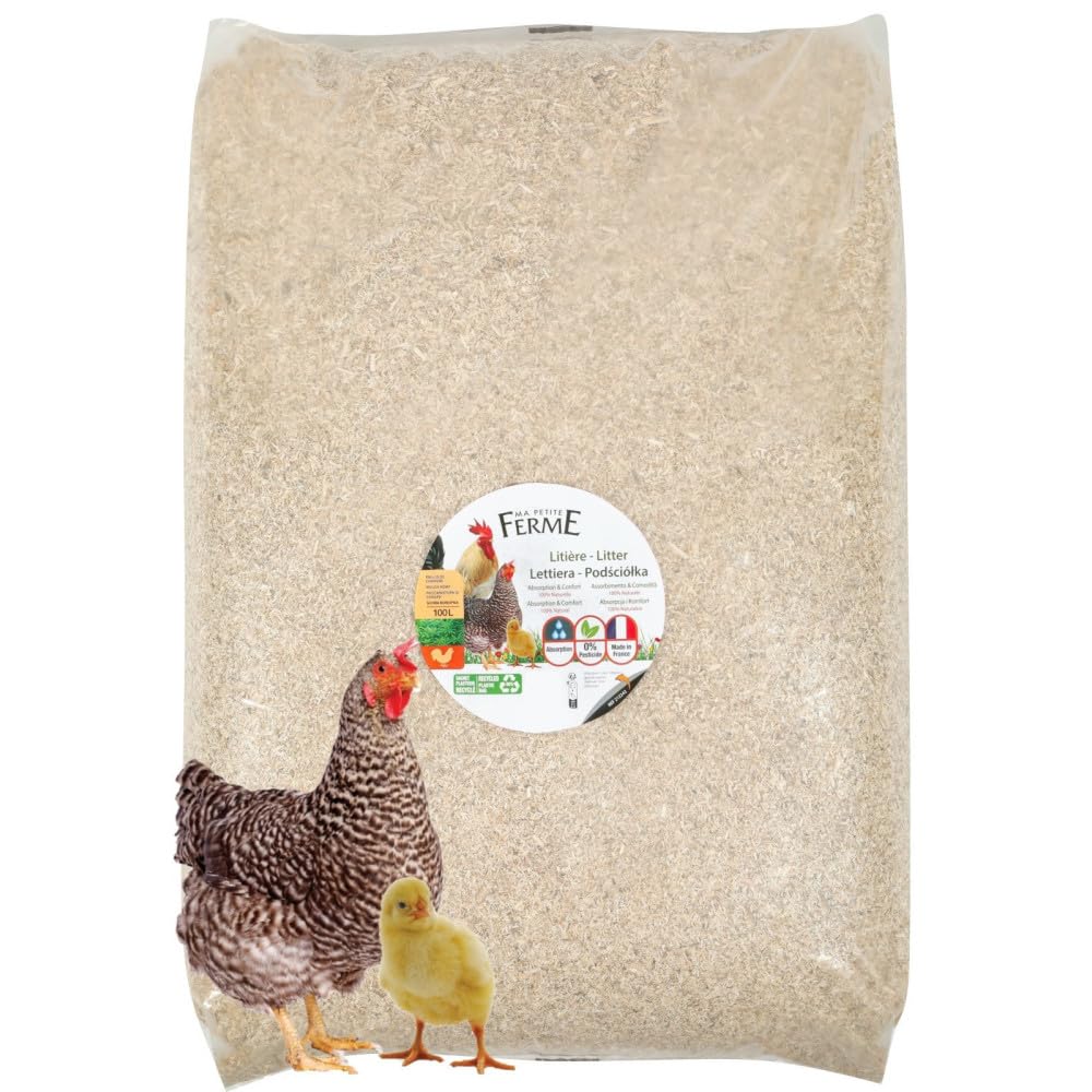 animallparadise - Litière Chambiose 100 litres pour Poule, Poussin Animaux de Basse Cour