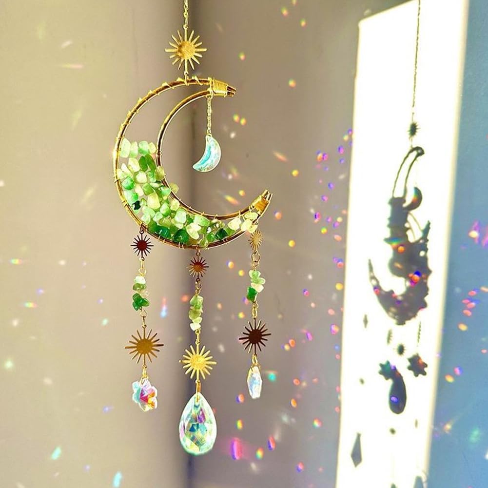 SUNNYCLUE 1 Box 40Pcs 20 Styles Natural Stone Connector Charms Gemstone Crystal Charms Bulk Mixed Gems Double Hole Beaded Link Pendants for for Jewelry Making Bracelet Earrings DIY Craft Findings - Image 7