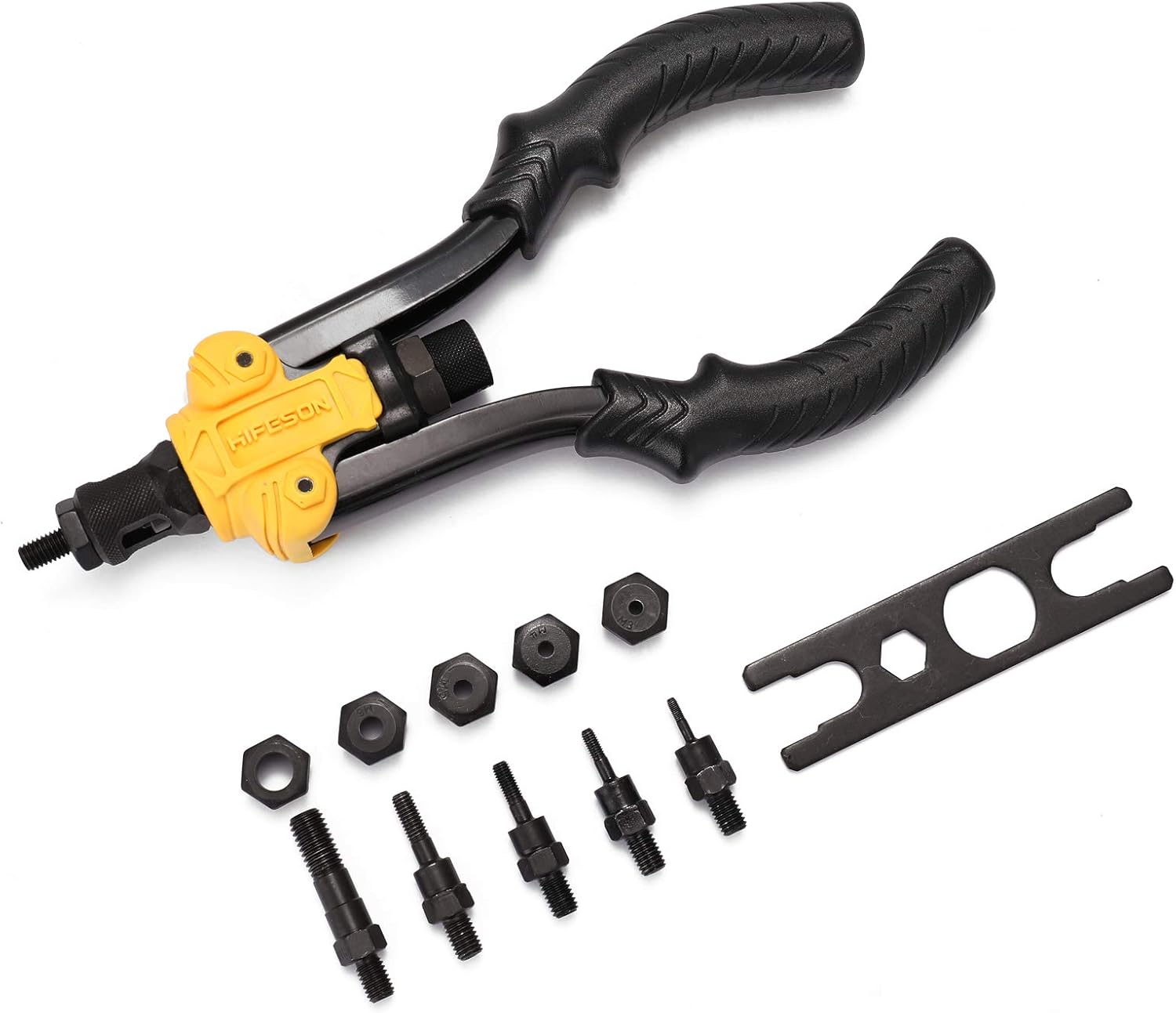 Labor-Saving Hand Riveter BT-617 Manual Rivet Hine Riveting s with Nut Dies