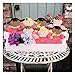 Stephan Baby Ultra Soft Plush My First Doll with Dark Complexion and Black Hair, Hot Pink