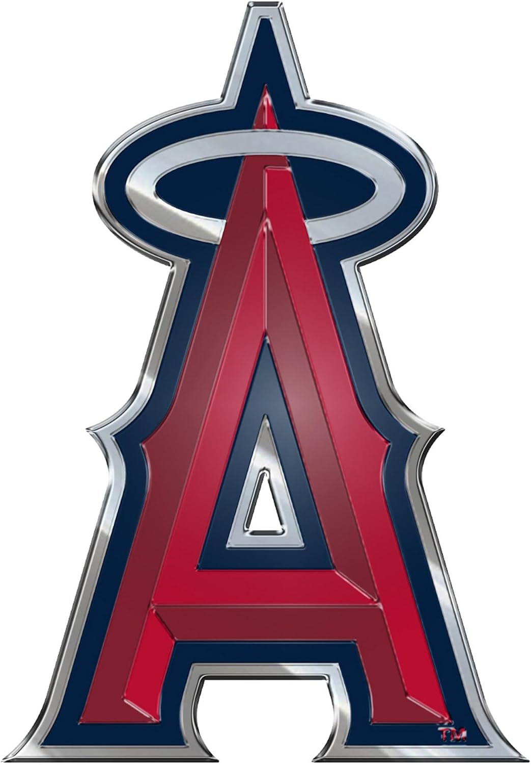 FANMATS 60394 - MLB - Los Angeles Angels Embossed Color Emblem | A Primary Cap Logo