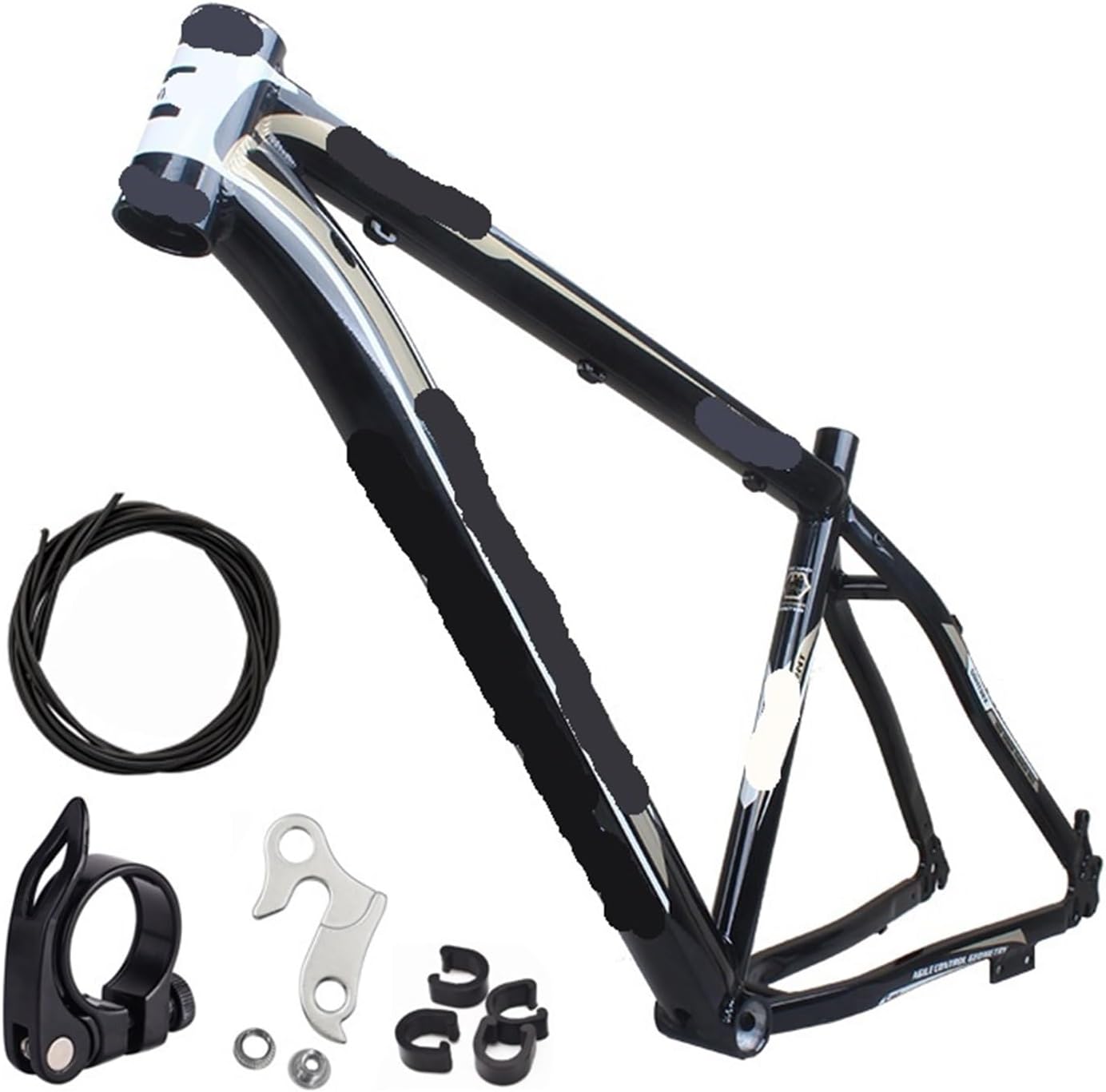 26in 29 in Mountain Bike Frame Disc Brake with Tail Hook Bicycle MTB