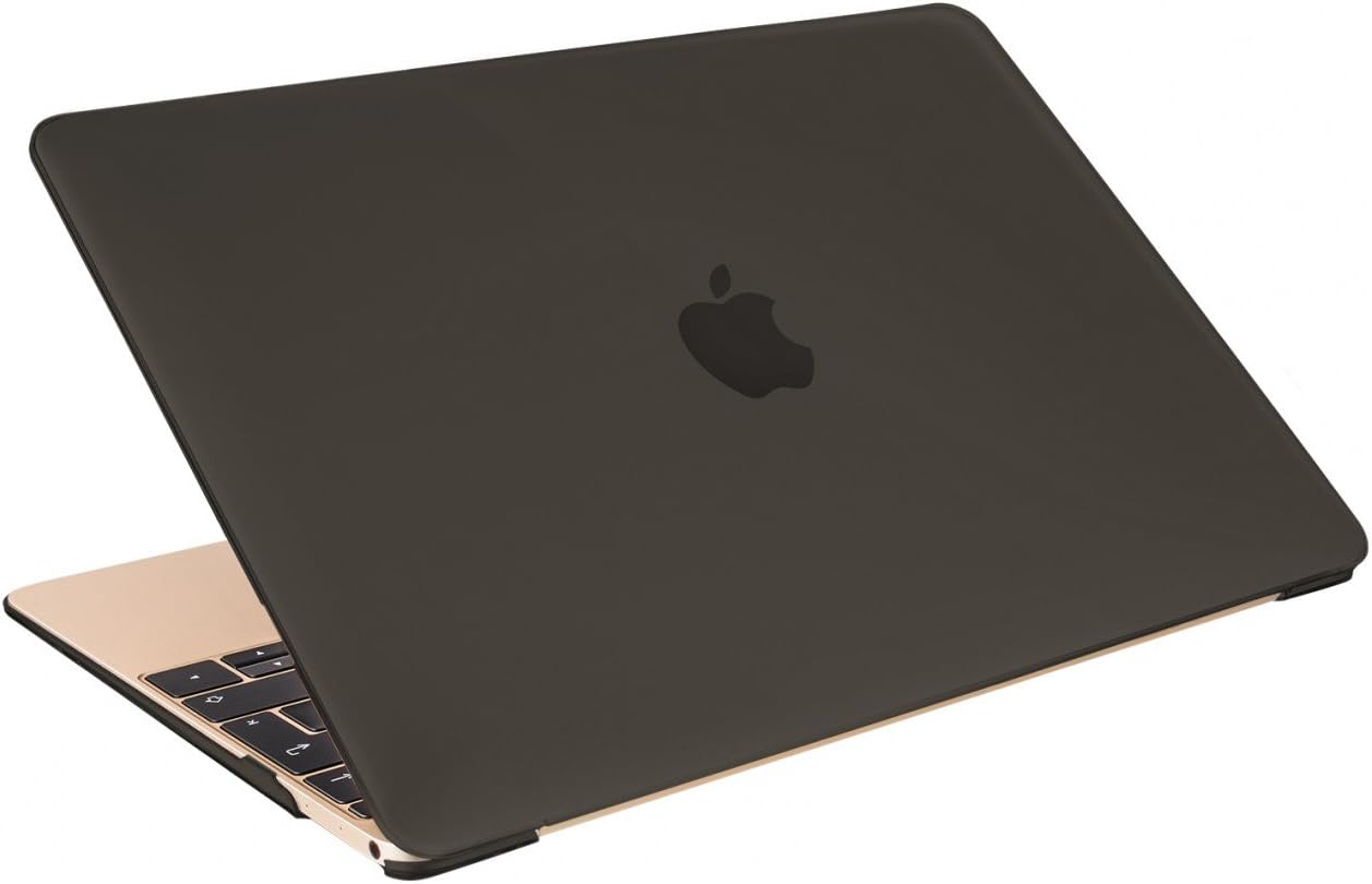 Artwizz0241-1774 Rubber Clip Hard Shell for MacBook 12 Inch Black