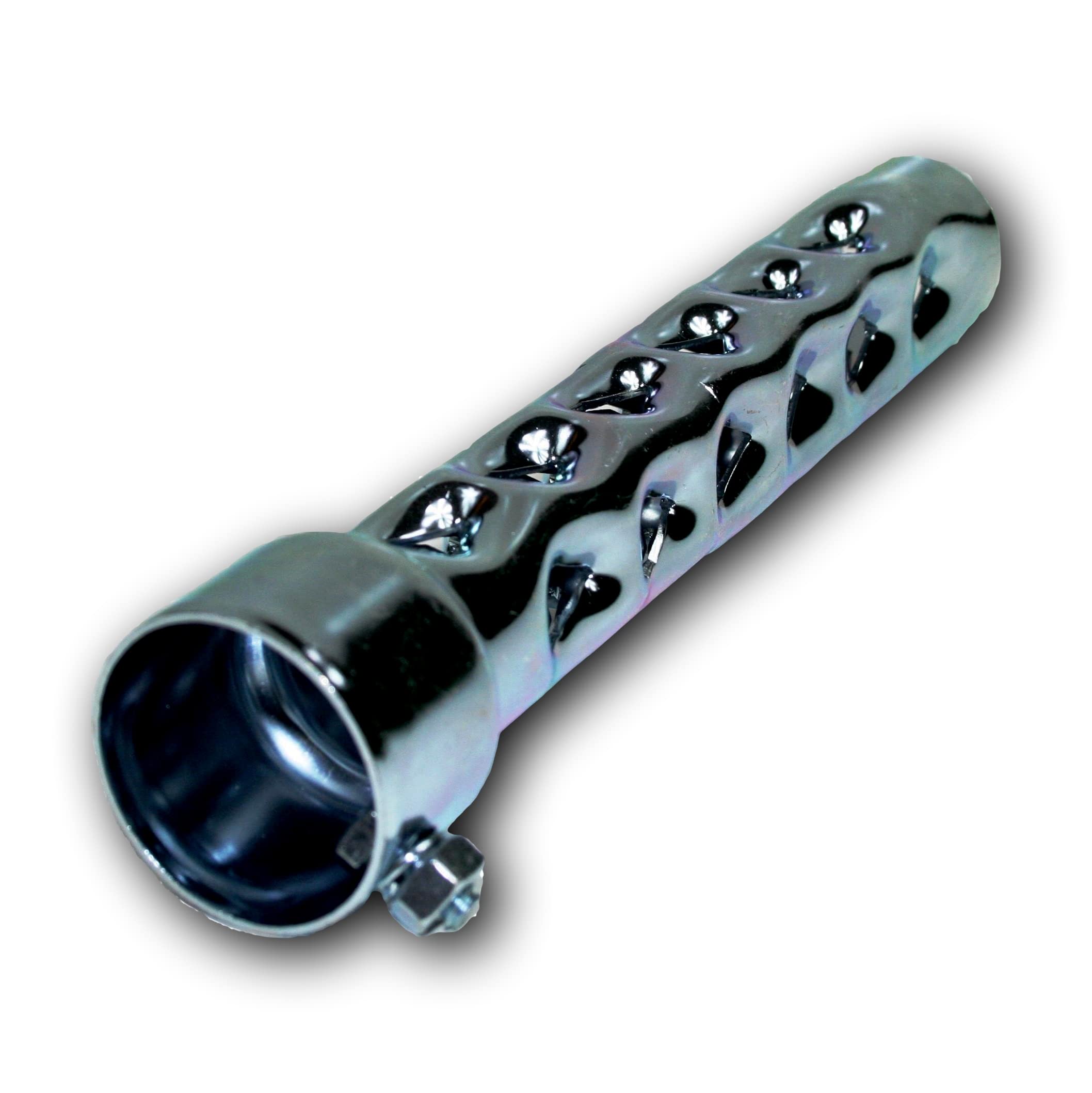 Silenciador universal para colectores de 1 3/4 pulgadas, 40 mm x 200 mm