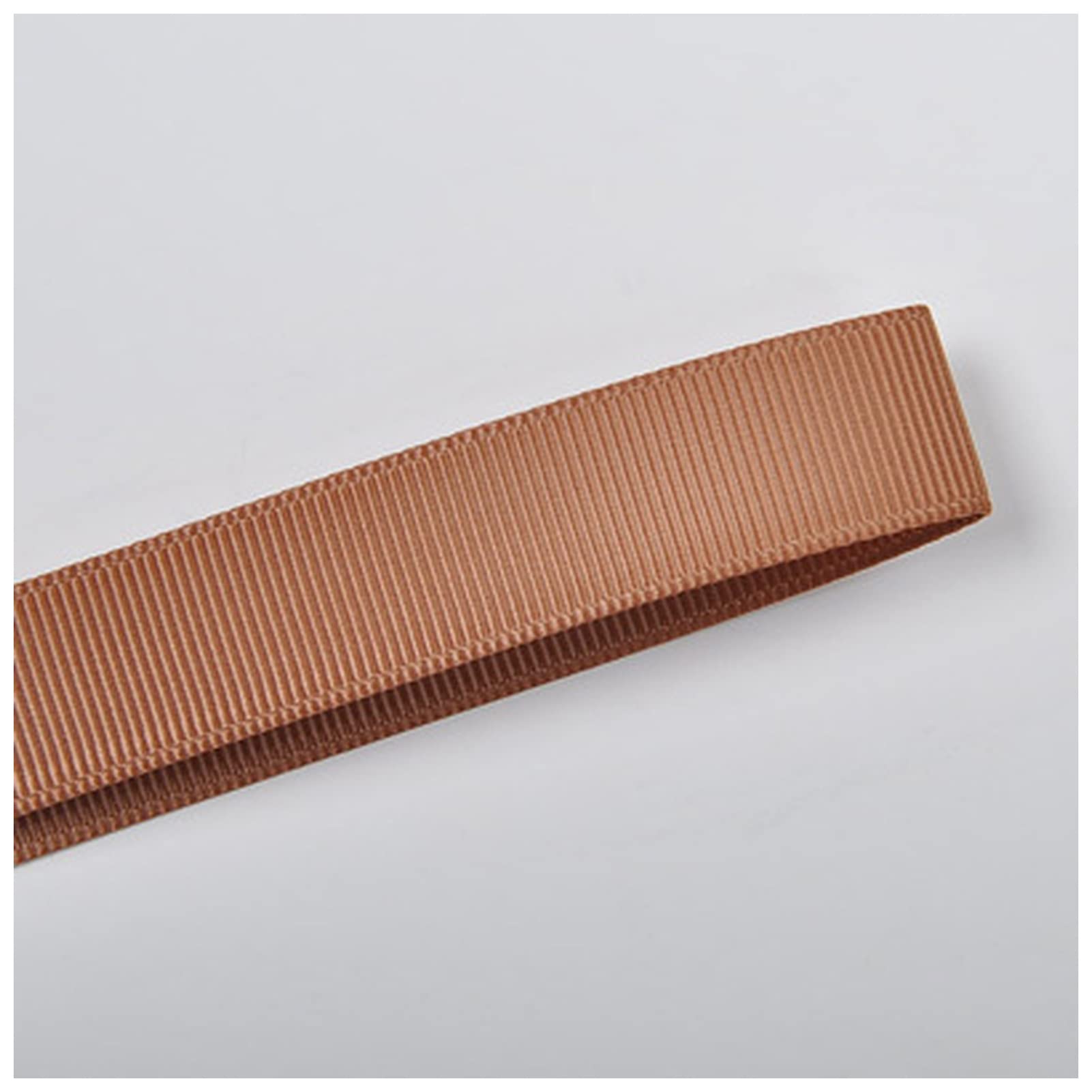 Cinta Marfil marrón Oscuro 25 28 32 38 mm 100 Yardas/Lote Grosgrain Cinta for Regalo DIY Vestido Decoración de Boda Cintas de Envoltura de Arte Cintas(Chipmunk 845,38mm)