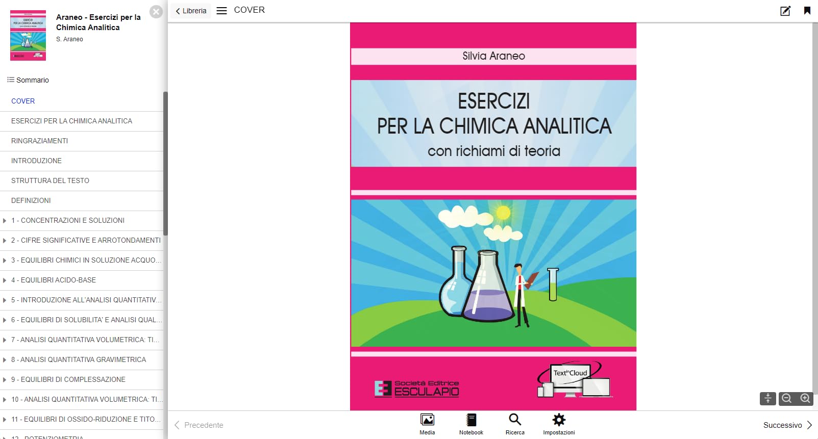 Esercizi per la chimica analitica. Con richiami di teoria