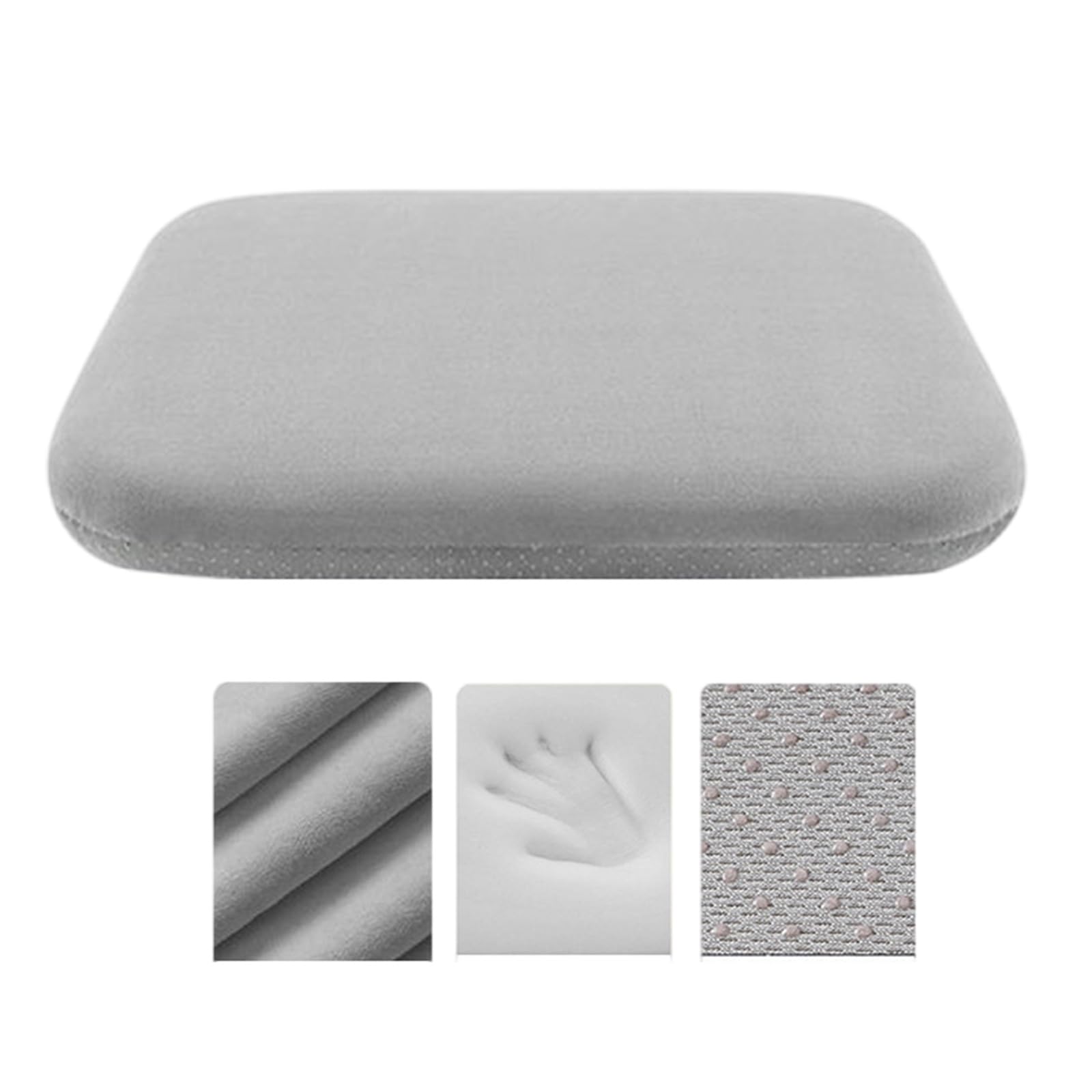 Limtula Resiliences Memory Foam Seats Cushions, Provide Softness and, Reduces Lumbar Strain for Sedentary Ergonomic Seats Pad
