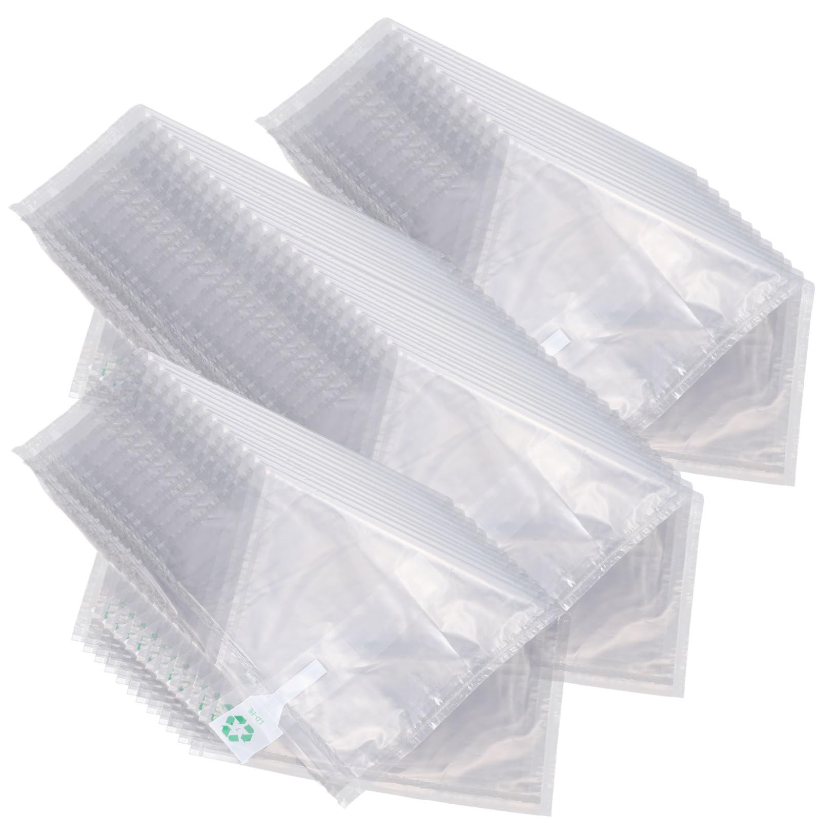Luftkissenbeutel 100stücke aus Co Extrusionsfolie für Verpackung | Aufblasbare Tasche, Platzsparende Lagerung, für Glas und Kosmetik, Leicht und Schutz Zerbrechlicher Ware