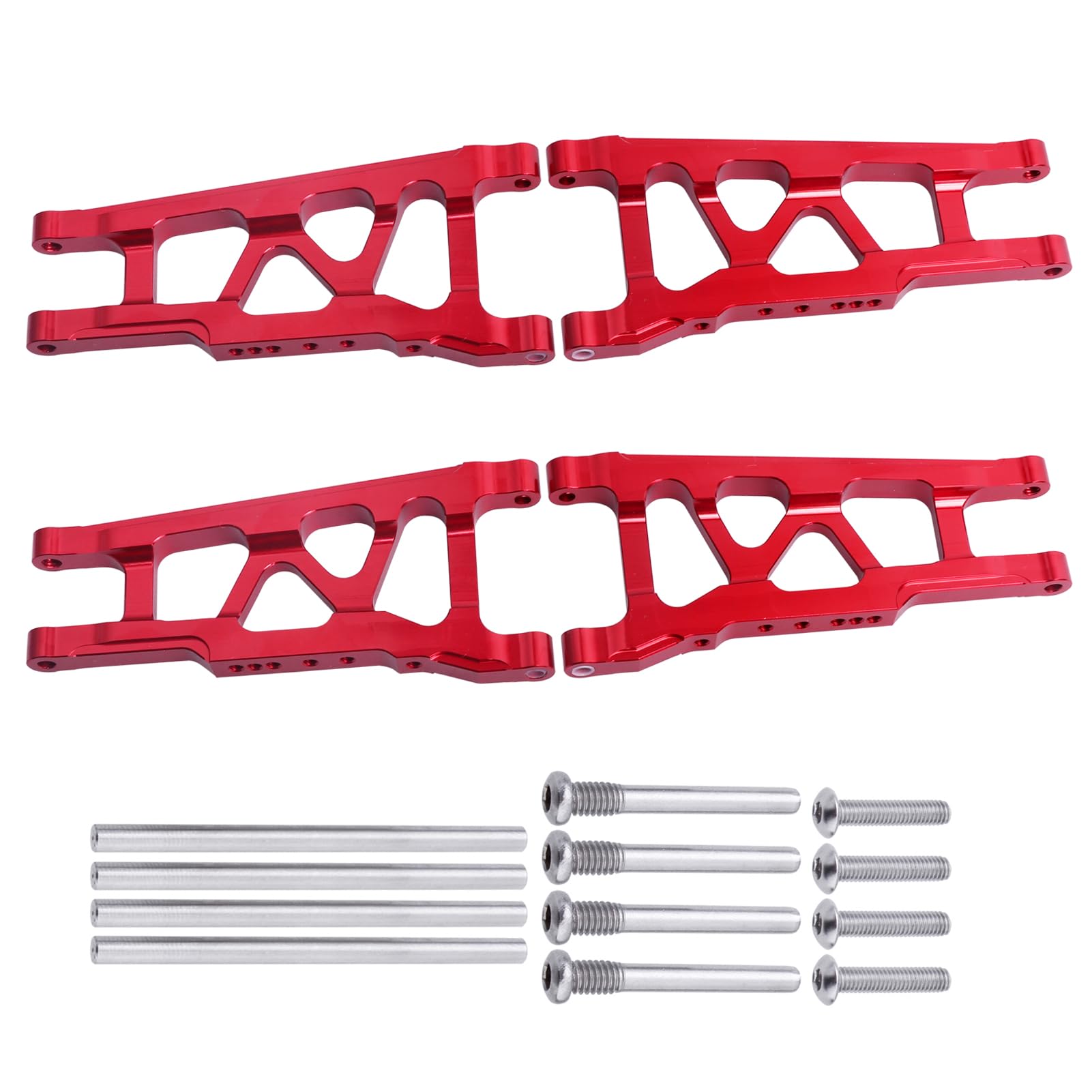 GTHELE Aluminum Suspension A Arms For 1/10 Traxxas Rustler Slash Stampede Hoss 4wd 4x4 Upgrade Parts Replacement Of Part 3655 Dark Blue GTHELE Aluminum Suspension A Arms For 1/10 Traxxas Rustler Slash Stampede Hoss 4wd 4x4 Upgrade Parts Replacement Of Part 3655 Dark Blue