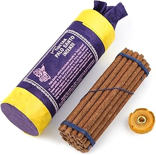 Ancient Tibetan Palo Santo Incense - for Mediation, Yoga, Prayer, Aromatic Medicine, Stress Reliever, Calmness