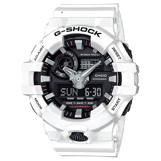 Relógio Casio G- Shock Anadigi Masculino GA-700-7ADR