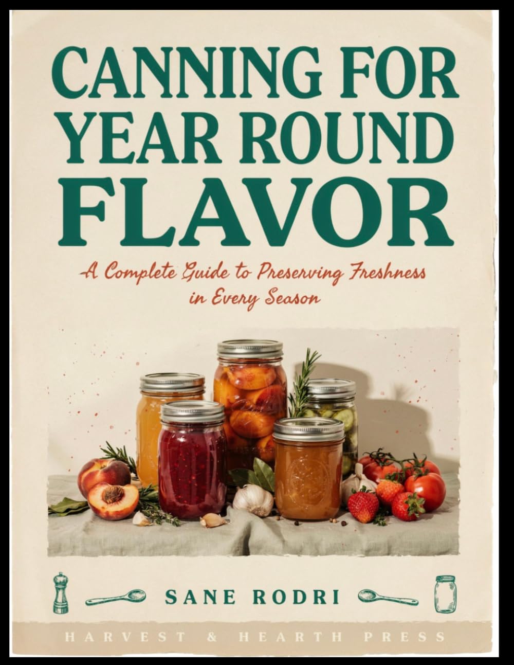 CANNING FOR YEAR ROUND FLAVOR: A Complete Guide to Preserving Freshness in Every Season