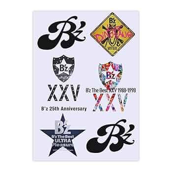 B&#39;z - レター ステッカーセット 特製ケース付き B&#39;z RISKY 1990 1991 51I7etzwzTL._UF350,350_QL50_.jpg