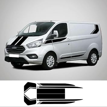 Car Stickers STRIPE KIT Van Vinyl Decals Tuning Auto, for F=ord T=ransit Tourneo Custom MK7 MK8 MK9 Sport Accessories