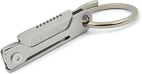 Llavero cortador de cajas - Herramienta pequeña para abridor de paquetes - Hecho de acero inoxidable