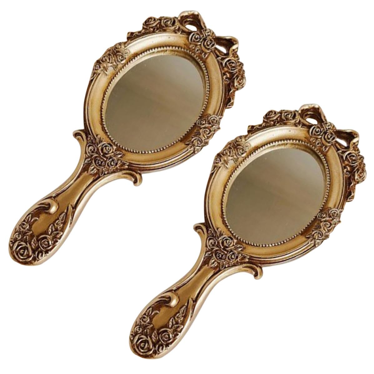 Miroir de maquillage léger pour femme évitant l'encombrement en voyage