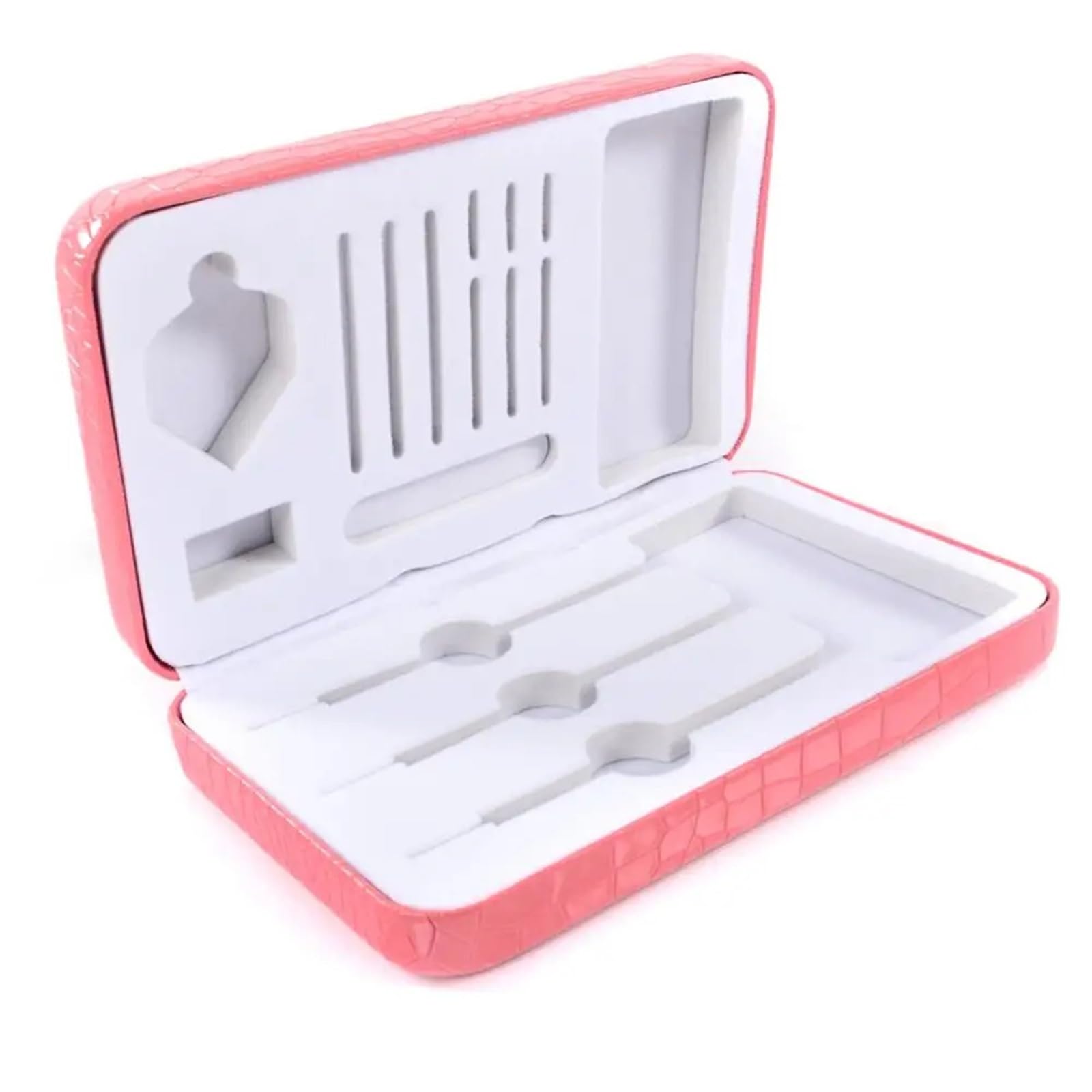 Dartbox Professionelle Darttasche aus PU for Tungten Steepl Soft Tip(Pink)