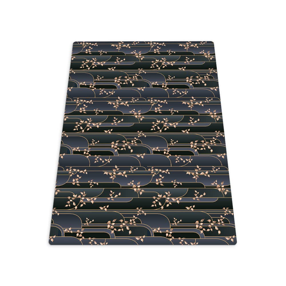 Tapis de protection fauteuil gamer vinyle anti-rayures 140x100 cm