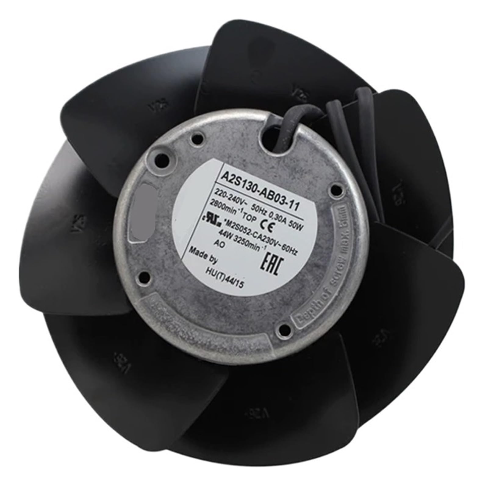LZIKKGKI Cooling Fan A2S130-AB03-11 AC 220-240V 0.3A 50W 2800RPM φ138.2x56.9mm 2-Wire
