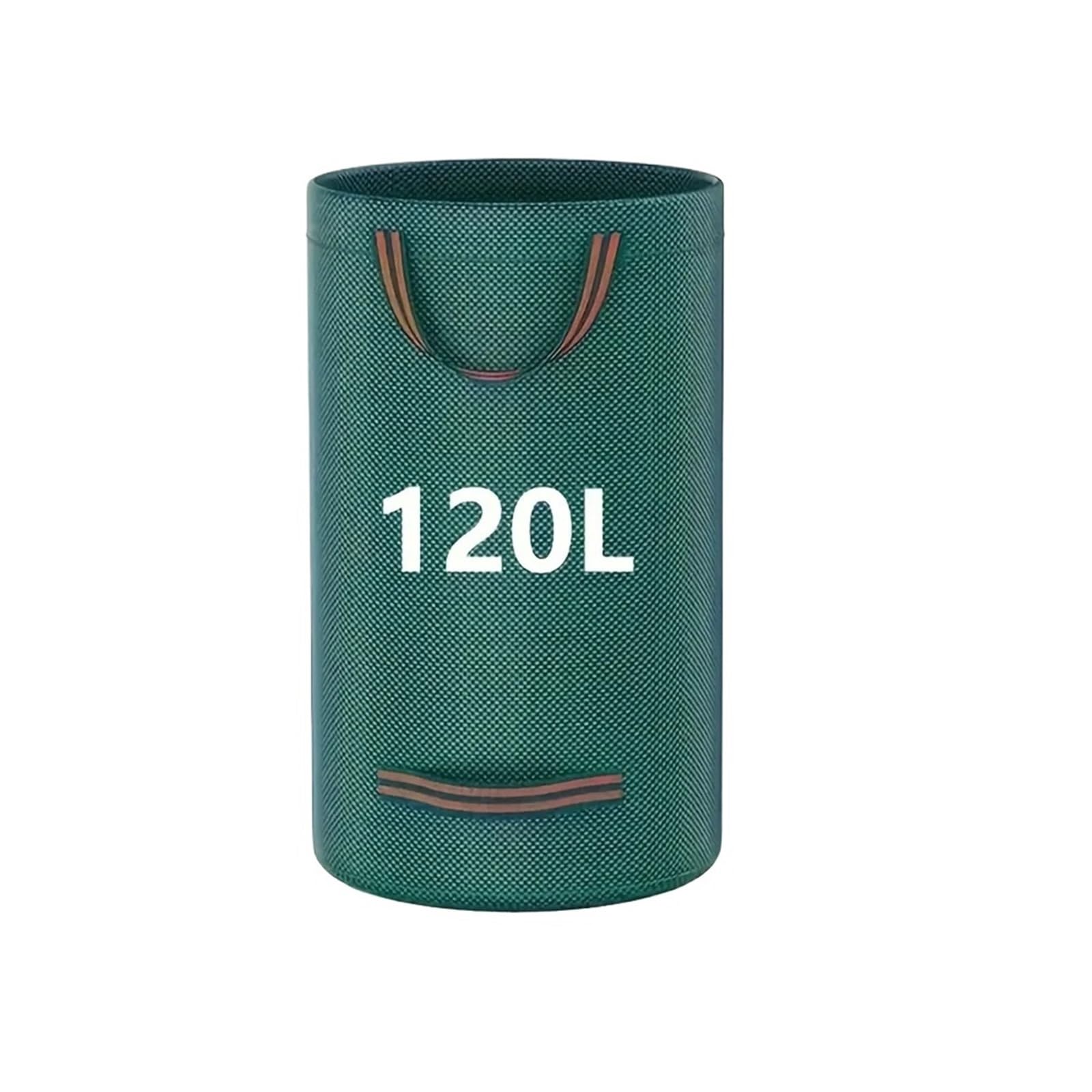 Garden Waste Bags With Handles PP Garden Waste Bags Heavy-Duty Reusable Yard Debris With Industrial Fabric And Handles For Plant, And Leaf Collection(120L)