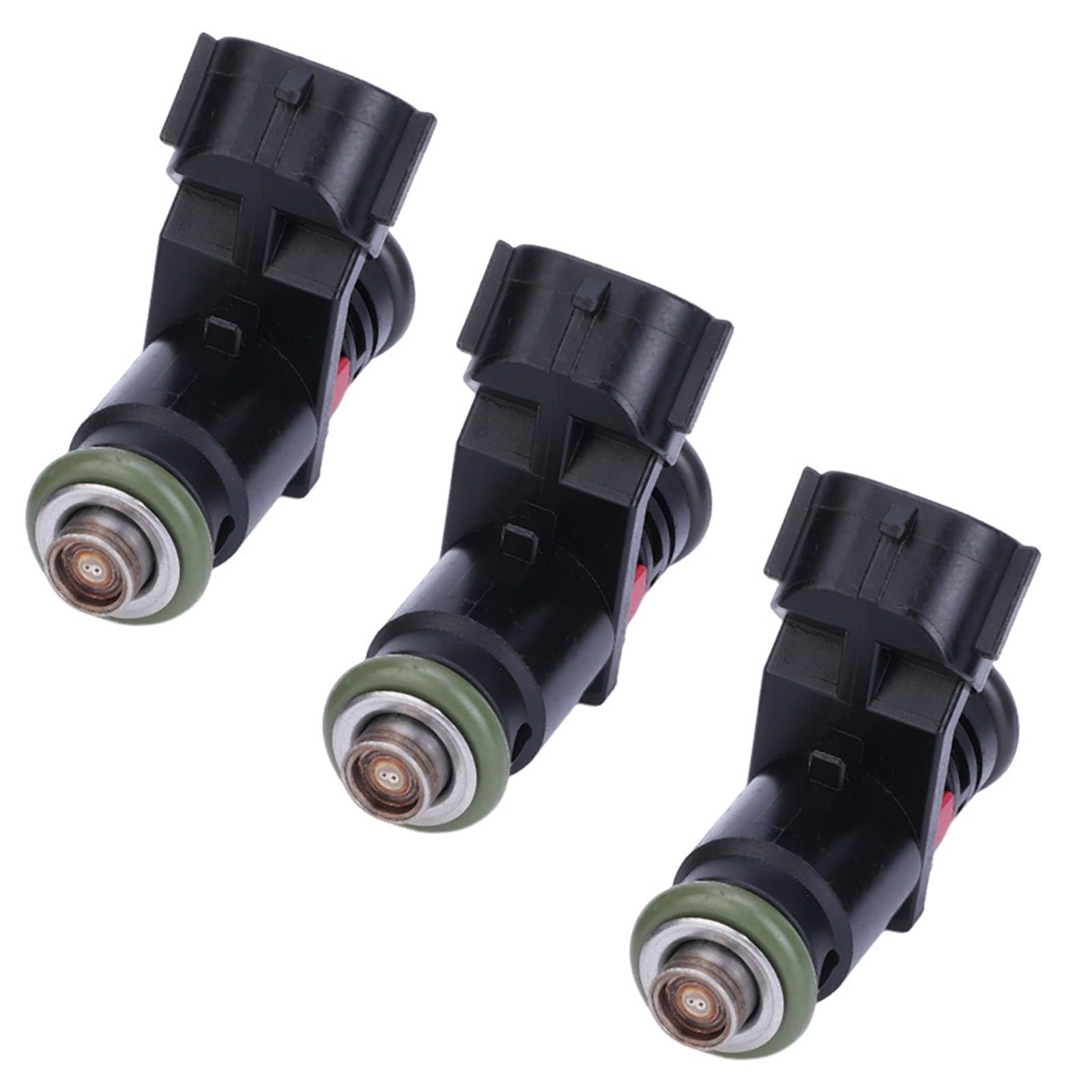 03E906031C Lot de 3 injecteurs compatibles avec Polo 9N Cordoba 6L Ibiza 6L Fabia 6Y Roomster 5J 1.2, 03E906031C Unité d'injection de carburant