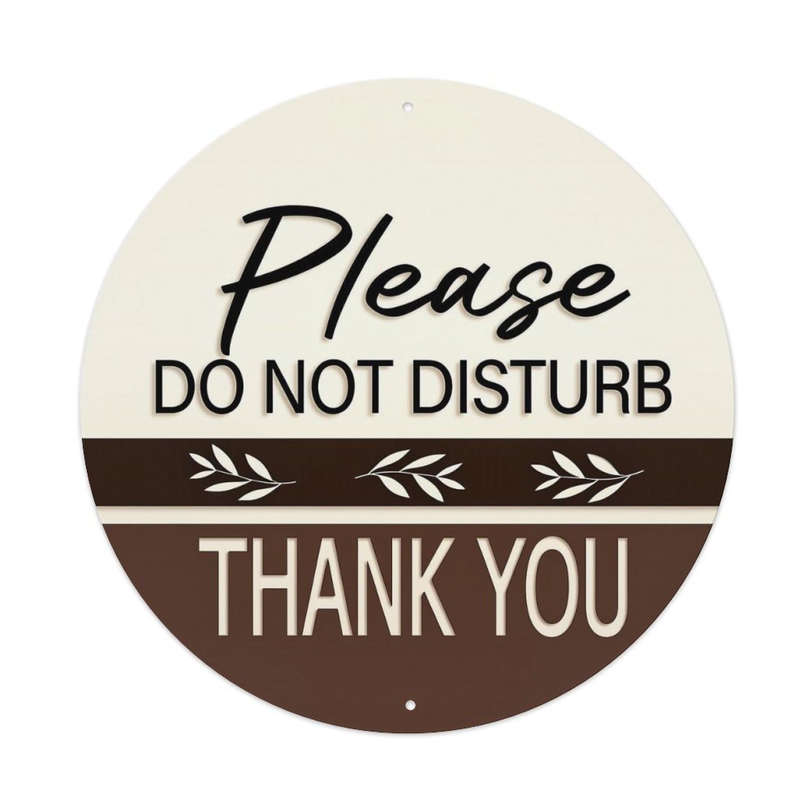 Please Do Not Disturb Thank You Tin Sign Metal Poster Vintage Metal Signs for Home Man Cave Bar Cafe Kitchen laundry room Wall Decorations 8x8 inches