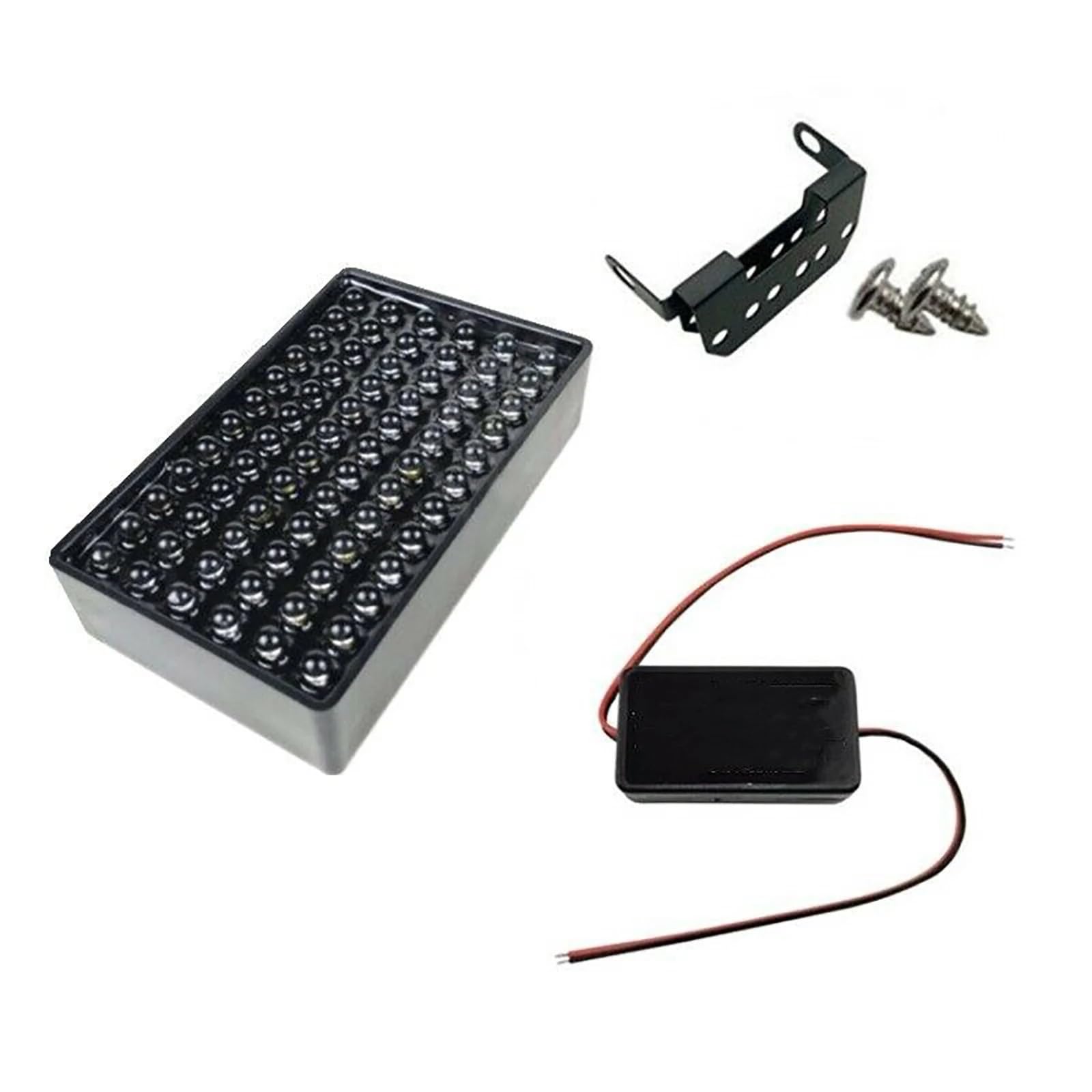 LED derde remlicht voor auto 72 LED Światło stopu F1 Światło pilota Tylny zderzak Lampa pilota Pasuje do BMW Pasuje do Benz Pasuje do VW Samochody uniwersalne(Model A-Red LEDs)