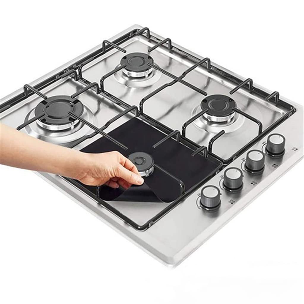 Protège cuisinière à gaz réutilisable pour retrouver une cuisine propre sans effort lot de 4