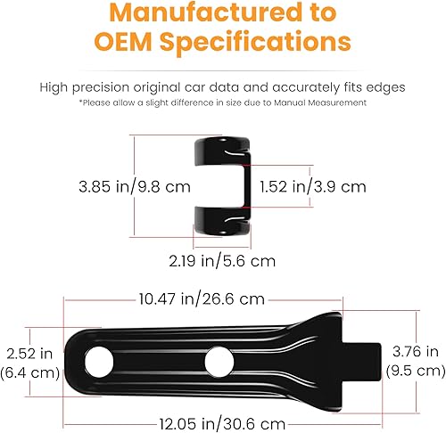 Miniatura 7 de Cubierta de bisagra para puerta trasera de Jeep Wrangler JL JLU, accesorios de decoración exterior - 2018-2024, 2 puertas y 4 puertas, cubierta de