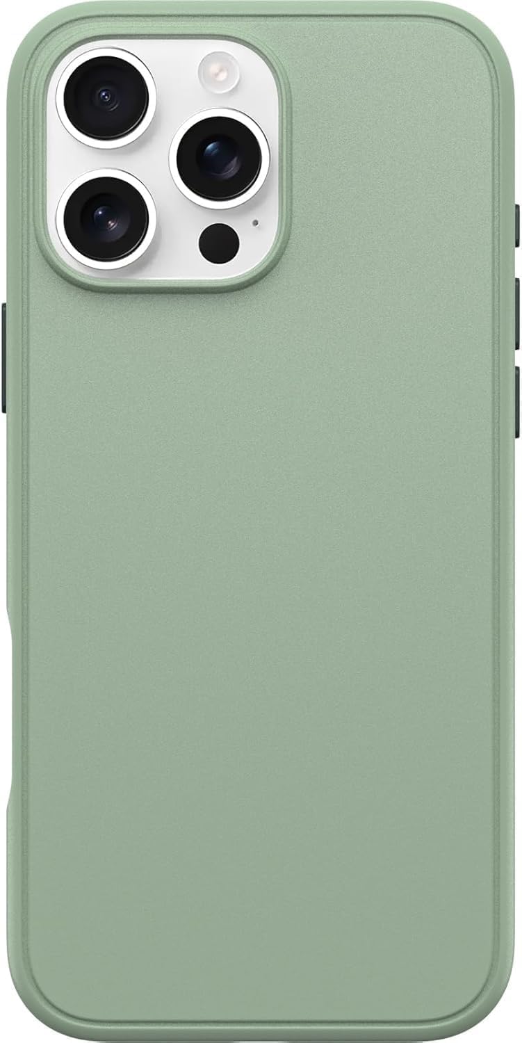 OtterBox iPhone 16 Pro Max - Symmetry Series Case - - Snaps to MagSafe - Ultra-Slim - Raised Edges Protect Camera & Screen - Non-Retail Packaging (Sagebrush (Green))