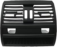 Vista 7 de Defensa con centro de ventilación y consola central AC, para BMW 5, repuestos actualizados para series 520 523 525 528 530 535 2010-2016, Negro