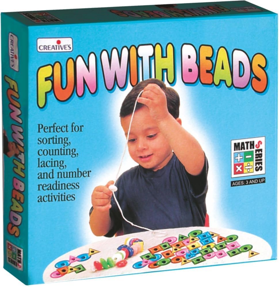 Fun With Beads |0674| Sorting, Counting, Lacing and Number readiness Activity for children 3 Yrs and above