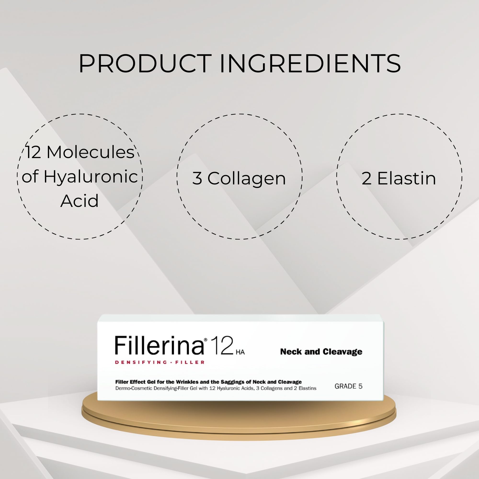 Fillerina 12 Densifying-Filler Neck & Cleavage – Grade 3, 30ml